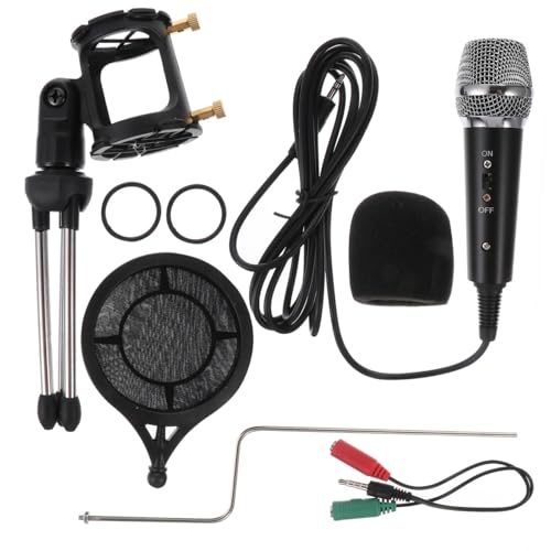 Microphone à condensateur avec trépied stable et capsule de captation