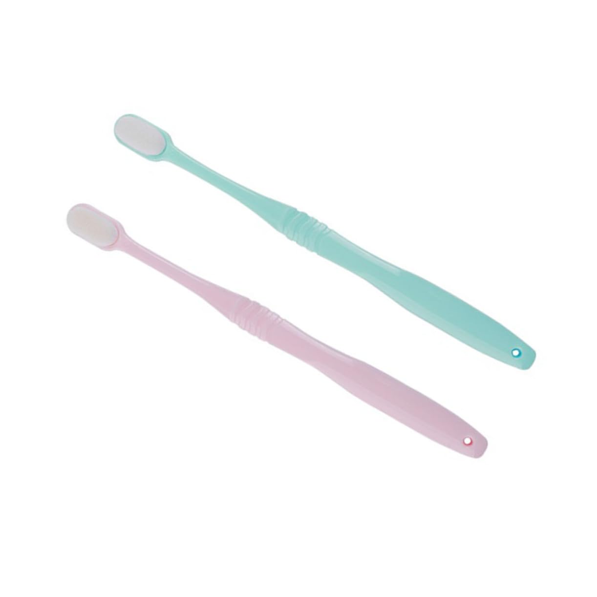 GLEAVI 6pezzi Spazzolini Da Denti Ultra-morbidi - Per Delle Gengive Design Ergonomico Rosa e Blu Per Tutta La Famiglia