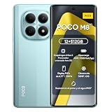 XIAOMI POCO M8 5G, 12 GB RAM, 512 GB ROM, schermo Flow AMOLED 6,77", Snapdragon® 6 Gen 3, batteria 5520 mAh, doppia fotocamera AI 50 MP, verde