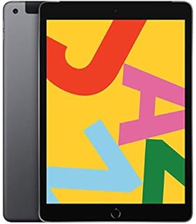 2019 Apple iPad (10.2-inch, Wi-Fi, 128GB) - Space Gray (Renewed)