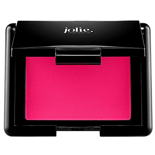 Jolie Blush Perfect Pressed Cheek Color, Highly Pigmented Long-Lasting Intense Color, Picture Perfect Finish, (Super Fuchsia)