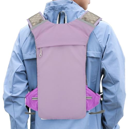 Paquete de hidratación para deportes al aire libre - mochila de hidratación en funcionamiento | Mochila ligera de agua con múltiples compartimentos para hombres para hombres para niños adolescentes se