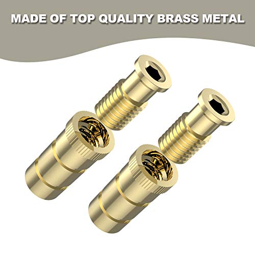 Royor Pool Cover Anchors For Inground Pools,Swimming Pool Safety Cover Brass Anchors(4 Pack) #TOP1