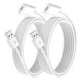 Portable et pratique : câble léger et flexible pour un rangement et un transport faciles. Longueur étendue de 1 m pour une utilisation à la maison, au bureau ou en voyage.