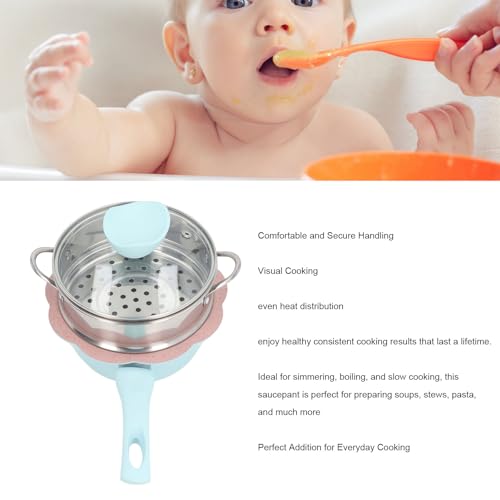 Casserole antiadhésive aluminium avec couvercle transparent ustensile de cuisson - 3