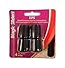 Magic Sliders 5954938 Rubber Round Leg Tip44; Black - 0.88 in. - Pack of 4