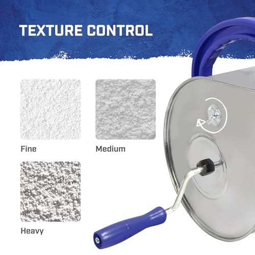 Máquina de tirolesa manual para reparar parches de gotelé sin compresor 7