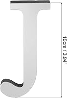 Vista 84 de PATIKIL Adhesivos de pared de acrílico 3D con letras B, autoadhesivas, para decoración del hogar, letrero artístico, para bricolaje, decoración