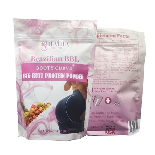 DIADIA WHITE Booty Curve Original Big Butt Protein Powder Increases The Butt Size
