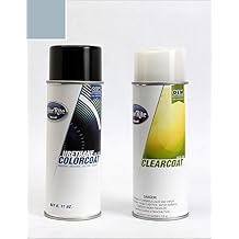 Aerosol for Pontiac All Automotive Touch-up Paint - Bright Blue Metallic Clearcoat 26C/WA9381 - Value Package