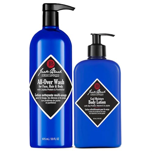 Jack Black All Over Wash Face, Body & Hair Cleanser, 33 Fl Oz – M...