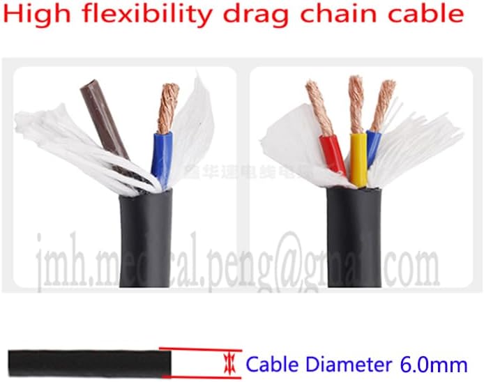 FGG FHG PHG 1B 2 3 4 5 6 7 8Pin Aviation Metal Circular Male Plug Female Socket Connector Transfer Extension Welding Power Cable - (Style: A, Female to Female, Package: with 0.5m cable, Pins: 7P)