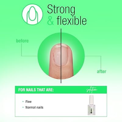 Nail Tek Nail Strengthener Formula 1 Strengthening Nail-Polish Treatment for Normal & Healthy Natural Nails Growth, 0.5 fl oz