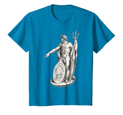 Poseidon Trident Grec God Mythology T-Shirt