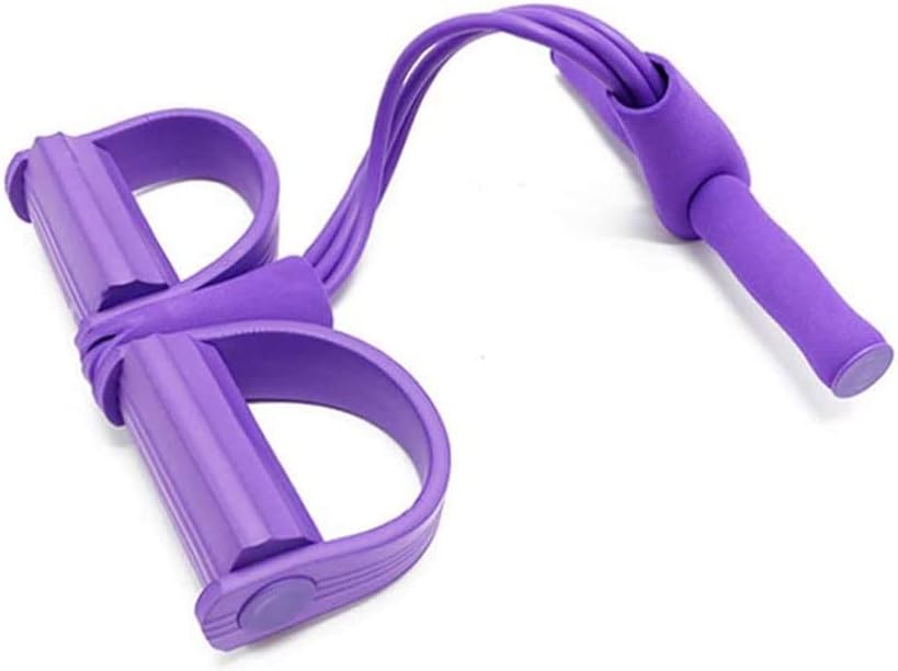 Multi Function Tension Rope Adjustable Foot Chest Pedal Tension Rope(D)