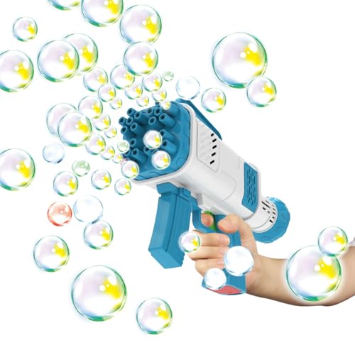 Hubble Bubble Blaster 24 trous pistolet à bulles automatique jouet plein air enfant
