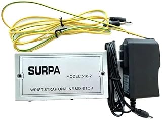 Global Sphere ESD Wrist Band Monitor SURPA 518-2, Double Channel