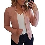 Designstil: Modisches Design kann Sie süßer und energischer machen, und die einzigartige und sympathische Form lässt Sie bei jeder Gelegenheit charmanter aussehen. Diese leichte Jacke ist perfekt für unbeschwerte Tage.
