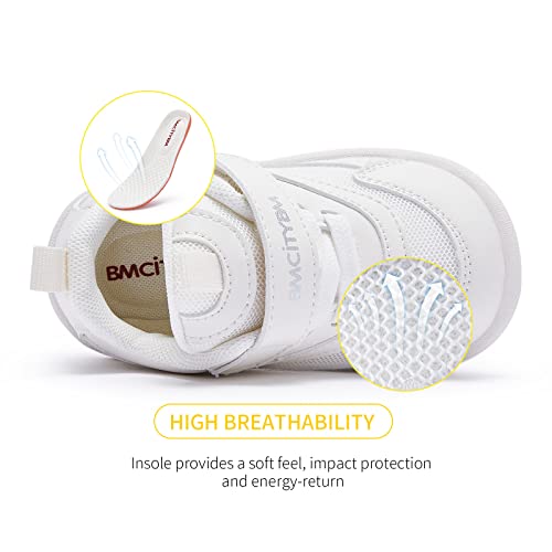 Image of BMCiTYBM Baby Shoes Boy Girl Infant Sneakers Non-Slip First Walkers 6 9 12 18 24 Months