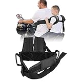 ★ Questa cinghia a manico è molto efficace per tenere saldamente il bambino attaccato al ciclista, imbottitura in spugna, offre comfort e sicurezza (adatto per bambini di età pari o superiore a 4 anni. È molto comodo prendersi cura dei bambini).