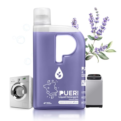 PUER Natural Liquid Detergent, Intense Clean 1000ml | French Lavender | Eco-friendly & Non-Toxic | Washing Machine & Hand Wash Friendly| No LABSA & BLEACH | Remove 100+ tough stains (B095X1YCFB) Amazon Price History, Amazon Price Tracker