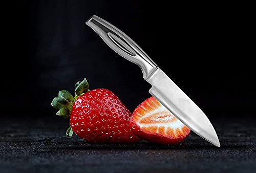 Image of DeoDap Professional Super Sharp Stainless Steel Kitchen Chef Knife 10 inch (Silver)