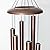 Corinthian Bells by Wind River - 74 inch Copper Vein Wind Chime for Patio, Backyard, Garden, and Outdoor Decor (Aluminum Chime) Made in The USA