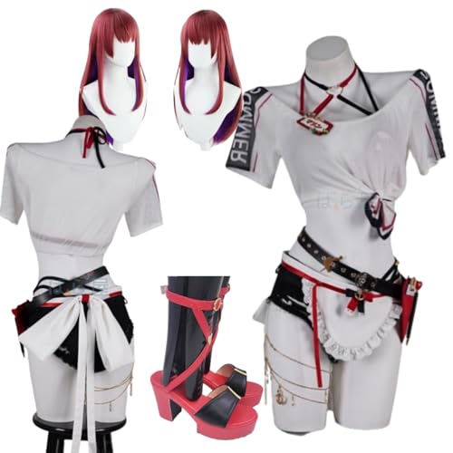 Houshou Marine Swimsuit Cosplay Costume Halloween Party (Wig)