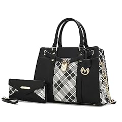 Christine Plaid Black