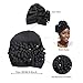 Ladies' Floral Headscarf Hat, Fashionable Nail Drill Space Cotton Toe Cap(White)