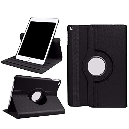 Image of Mcart Rotate Flip ipad Cover iPad 9.7 case 2018 /2017 5th ipad case 6th Generation Black