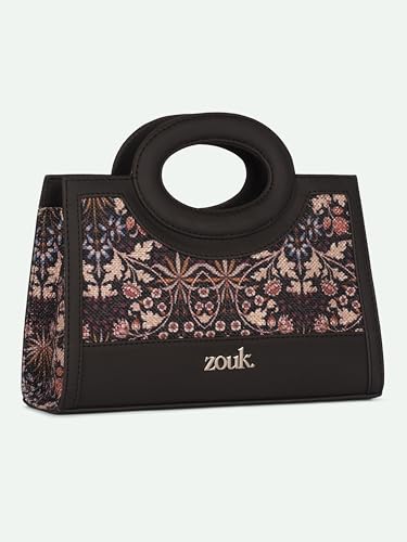 Image of ZOUK Zoe Sling Bag | Stylish Women's Crossbody Bags | Purse | Detachable Strap | Water-Resistant | Trendy Girls Side Bag | Compact & Chic