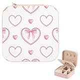 Boîte à bijoux tout-en-un avec miroir : cette jolie boîte à bijoux comprend un miroir intégré pratique à l'intérieur. Que vous soyez en voyage ou que vous vous prépariez à la maison, vous n'aurez pas besoin de transporter un miroir séparé. Cette boîte à bijoux avec miroir vous permet de mettre facilement des colliers, des boucles d'oreilles ou d'ajuster votre maquillage, tout en gardant tout bien en un seul endroit.