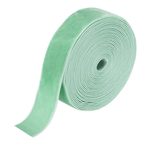 MECCANIXITY Ruban velours 1 po x 5 verges vert