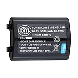 BM Premium EN-EL18D Battery for Nikon Z9, D4, D4S, D5, D6 Digital SLR Cameras and Compatible with Nikon MB-D12, MB-D17, MB-D18 Battery Grips