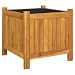 Produktbild vidaXL Pflanzkübel, Blumenkübel mit Einlage, Blumenkasten für Garten Balkon Terrasse, Pflanzkasten Hochbeet Blumentopf, Massivholz Akazie
