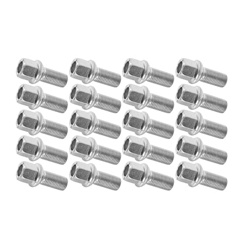 Wheel Lug Bolt Nuts Compatible With 200 C2 For Saloon 437 438 C3 For Avant For Saloon 447 448 Car Wheel Bolts Silver WHT002437 431601139A 443601139C