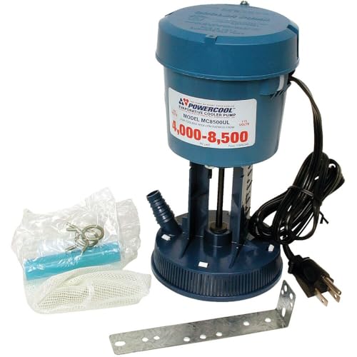 Dial MC8500UL High-Efficiency Evaporative Cooler Pump with Thermal Overload Protection - 115V, 4,000-8,500 CFM Units - 1442