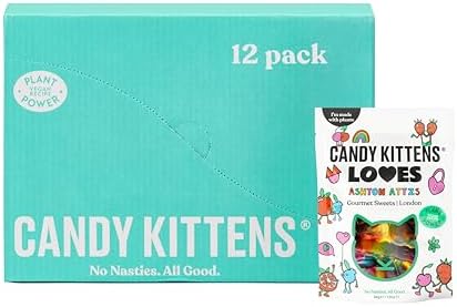 Candy Kittens LOVES Vegan Sweets Multipack, 12 x 54g