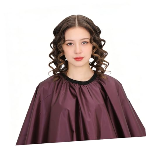 Set de 3 Capas impermeables para cortar cabello con cepillos miniatura 5