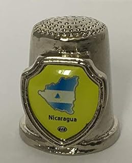 646 Nicaragua Country Souvenir Thimble