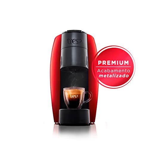 Cafeteira Espresso G1, Três LOV Premium 110V, Vermelha