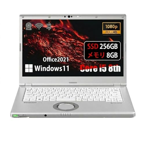 �y�����ςݕi�z�m�[�g�p�\�R�� Let's note CF-LV8 �y�ʉ� 14�C���` FHD(1920×1080) �m�[�gPC ��8���� Core i5-8265U/������ 8GB/����SSD�X�g���[�W/WEB�J����/WIFI/HDMI/VGA/Windo