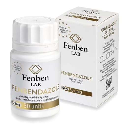 Fenbendazole 222mg Purity Capsules by Fenben Lab