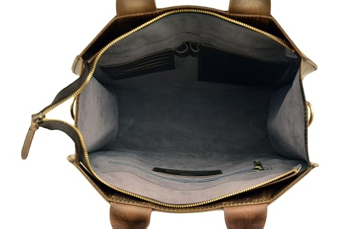 Bolso Tote de Cuero Ligero para Mujer miniatura 7
