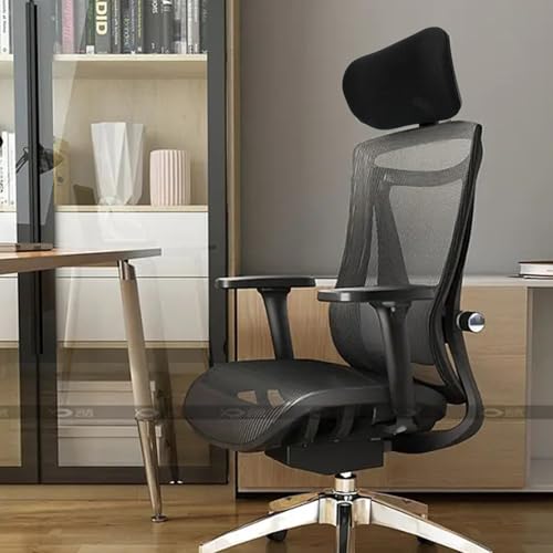 Chaise de Bureau avec Appui-tête Réglable FOMIYES et Support Cervical Confortable