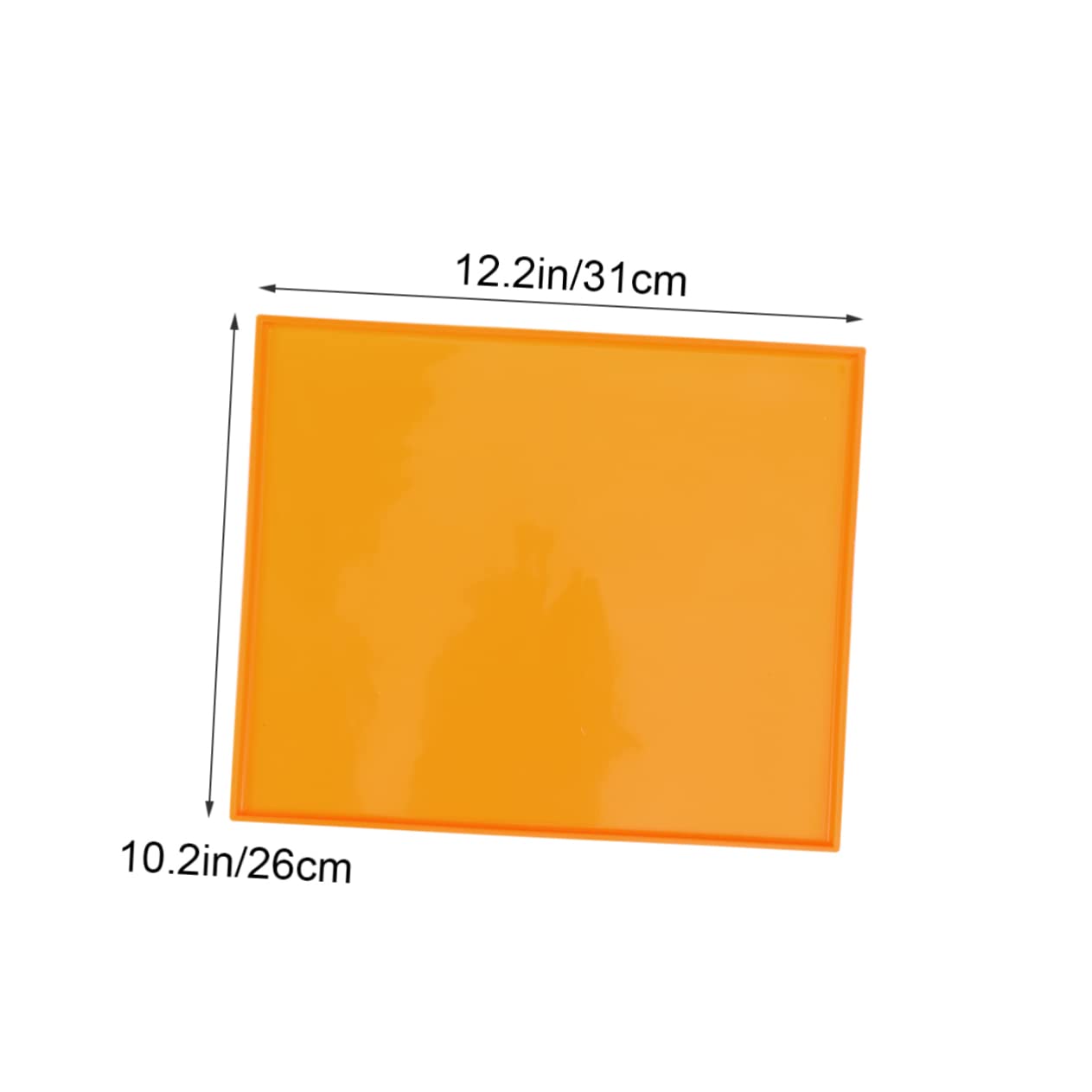 POPETPOP Silicone Pet Feeding Mat Non Stick Dog Cat Food Bowl Placemat Heat Cold Resistant Easy to Clean Orange Pet Mat for Food Water Spills