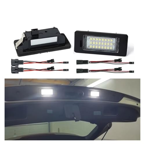 Luces LED de matrícula Skoda Fabia Kodiaq sin error Canbus 2