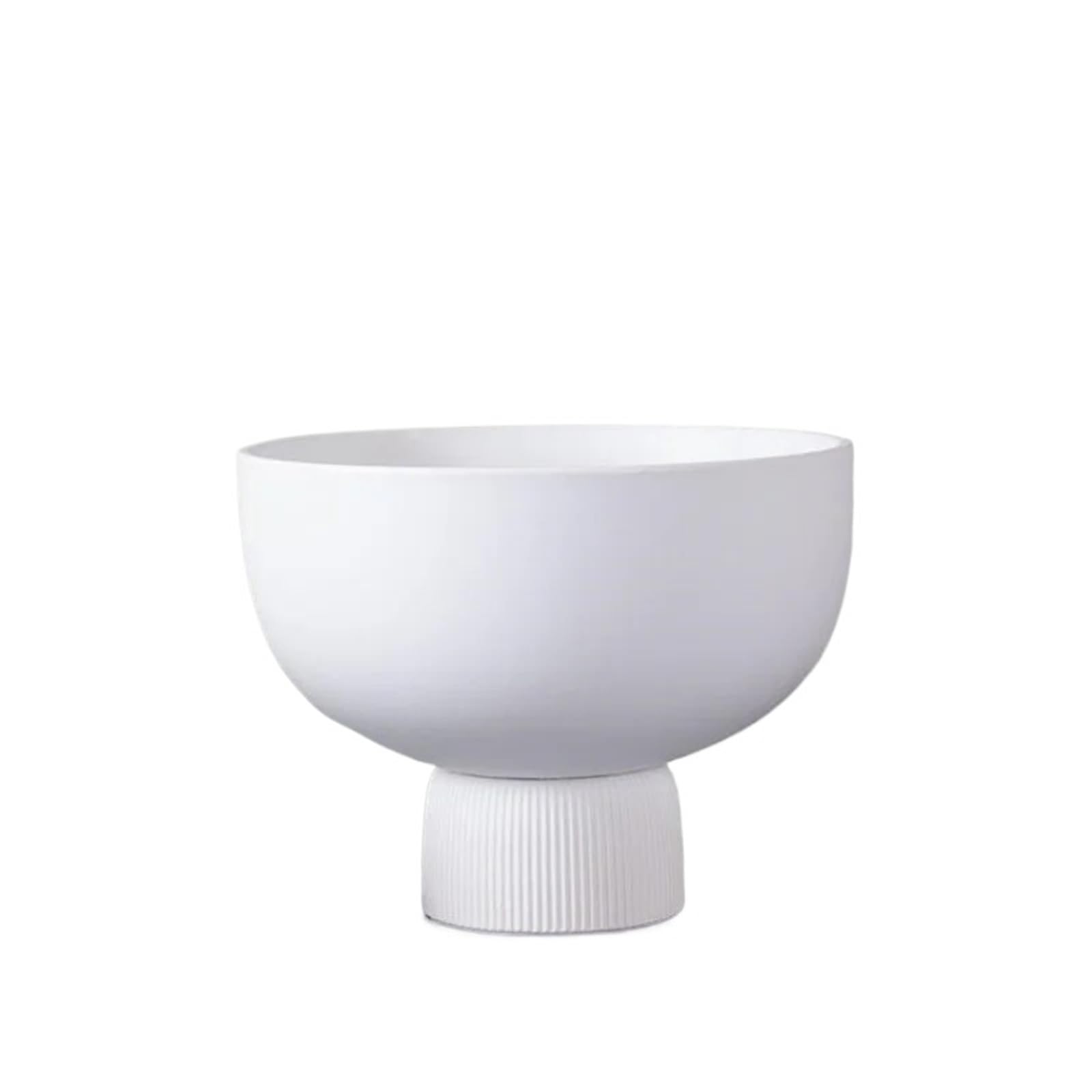 Tall Ceramic Flowerpot Geometric Stripes Flower Vase Arrangement Container Planting Basin Home Decoration Accessories For Living Room, Office, Wedding(A-L)
