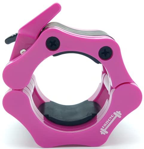 Kilitoyo Barbell Clamps 2 Inch Professional Exercise Collars,Gym Clips,Lifting Clips,Barbell Clips,Barbell Collars, Weight Collars,Weight Clips For Bars, Weight Bar Clamps,Clips For Weightlifting Bar #TOP6